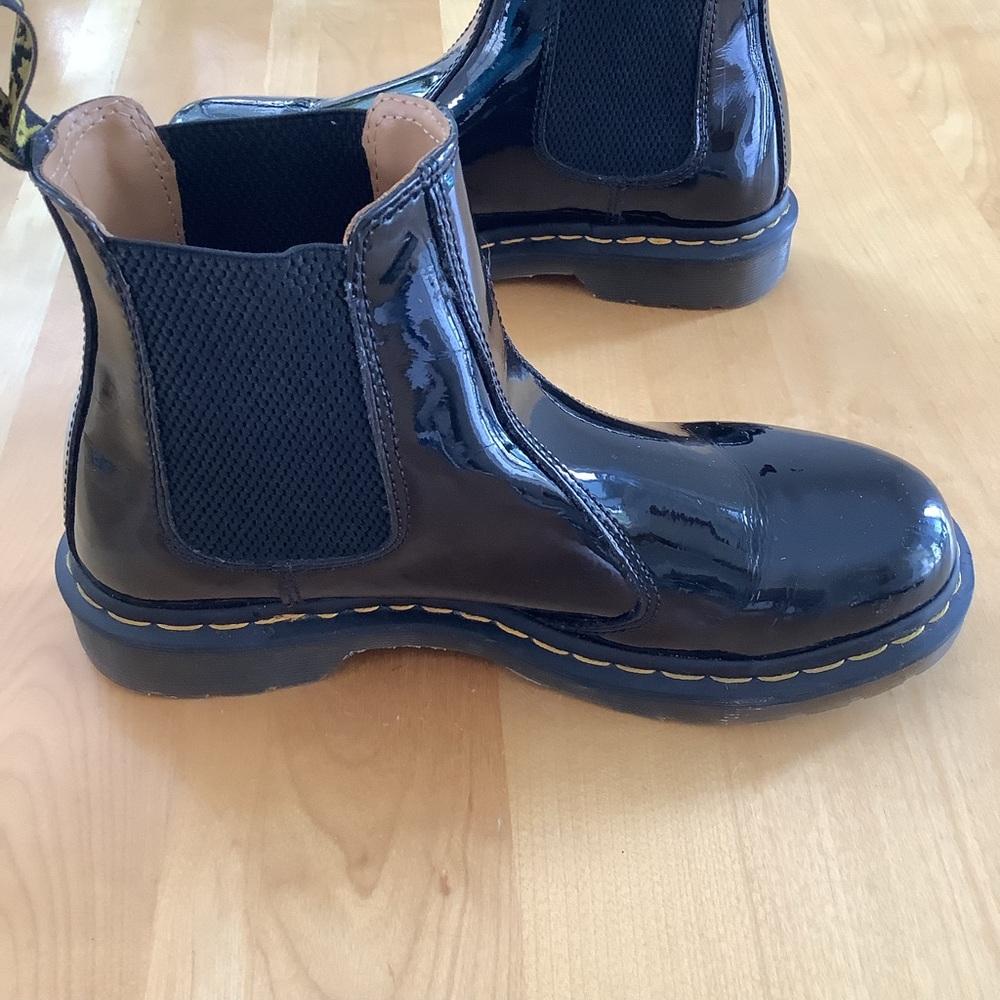 Dr. Martens Patent Leather Chelsea Boots - Picture 3 of 11